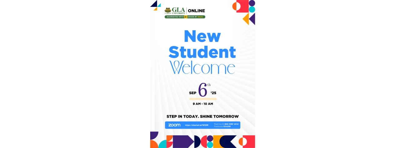 New Student Welcome