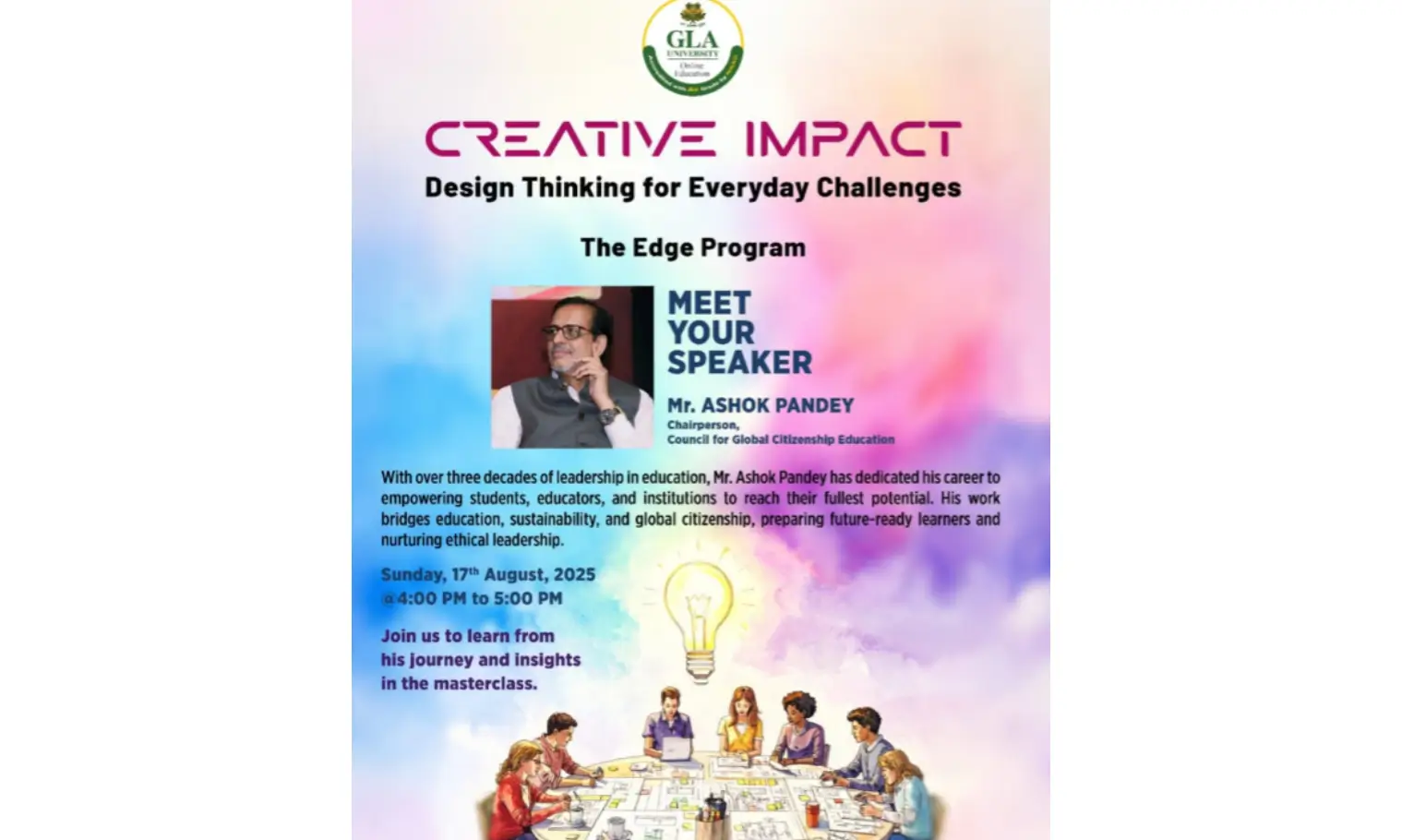 Creative Impact: Design Thinking for Everyday Challenges – The EDGE Program