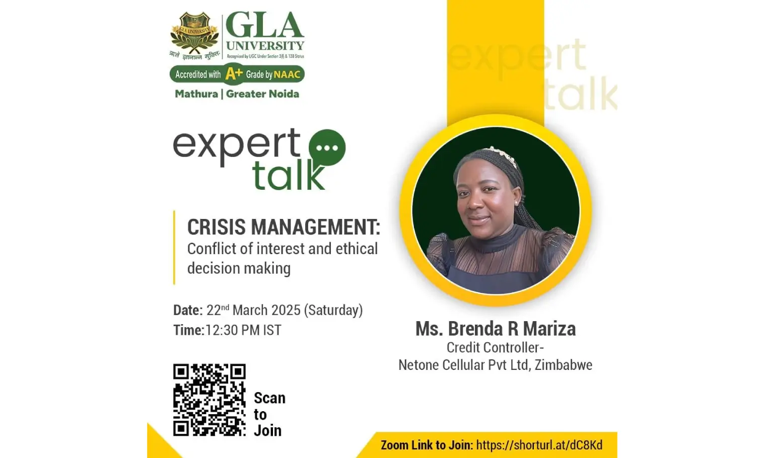 Crisis Management, Conflict of Interest, and Ethical Decision Making