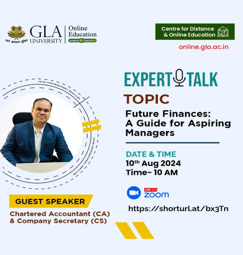 Expert Talk on: Future Finances: A Guide for Aspiring Managers